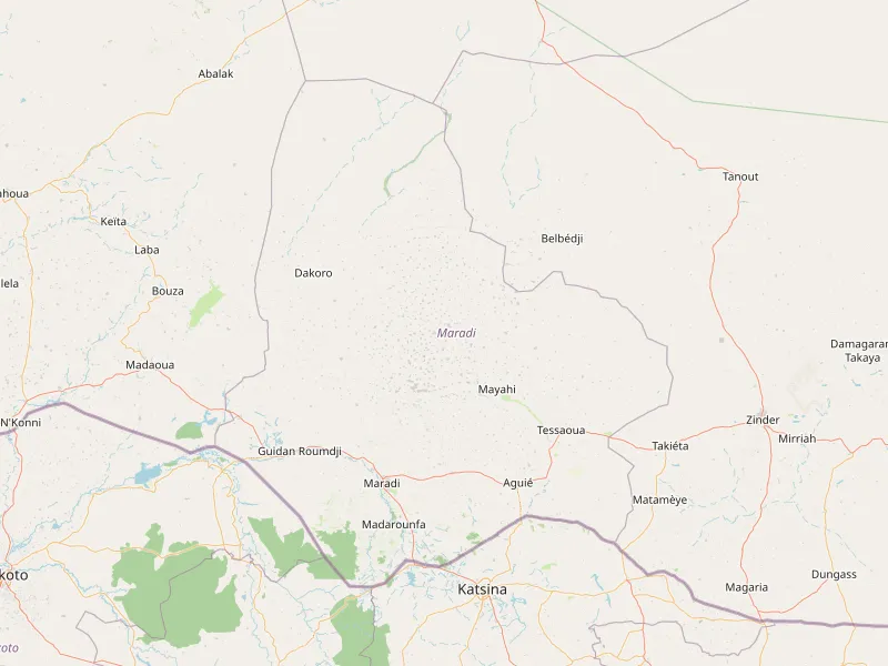 Télécharger la carte de Maradi