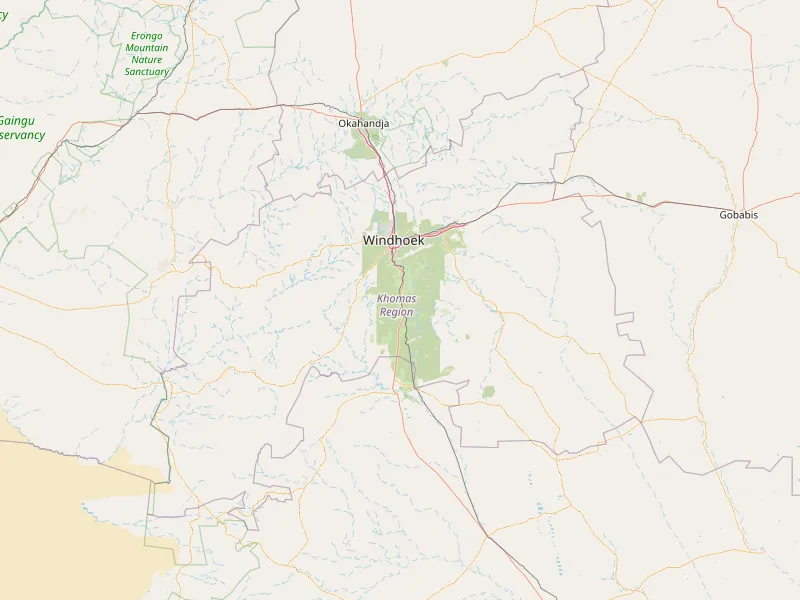 Baixar mapa de Khomas