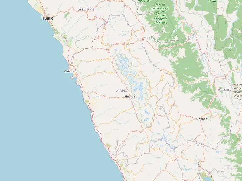 Download map of Ancash