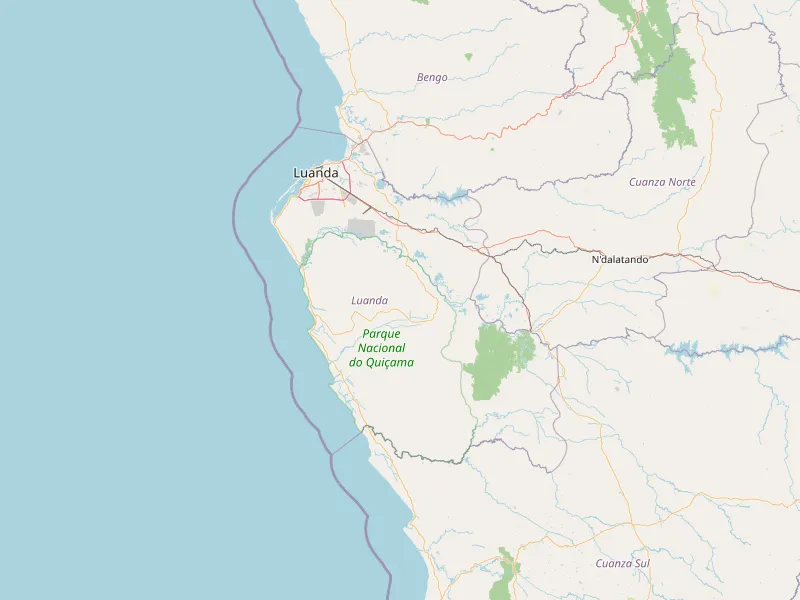 Luanda Province 지도 다운로드