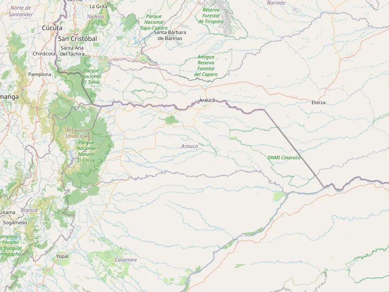 Araucaの地図をダウンロード
