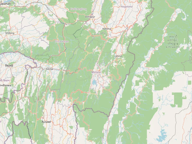 Manipurの地図をダウンロード