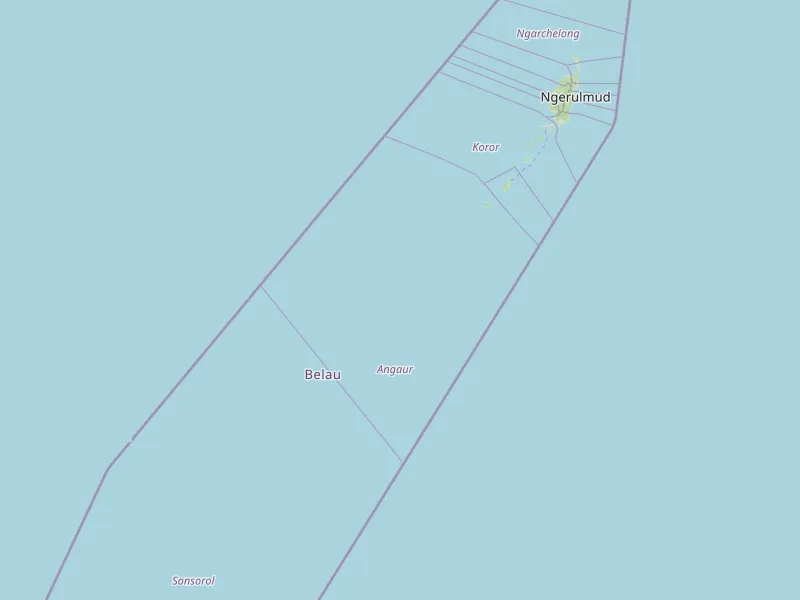 Download map of Angaur