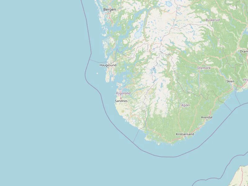 Download map of Rogaland