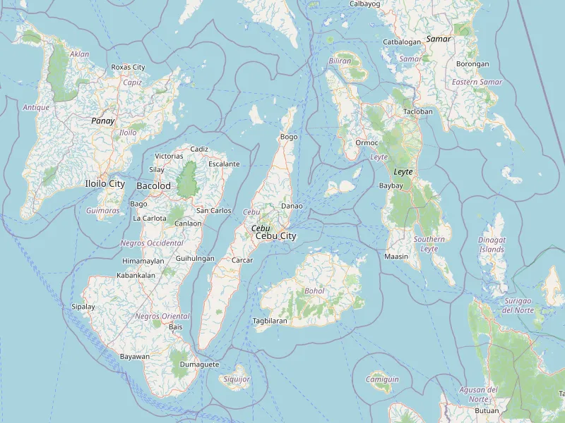 Karte von Cebu herunterladen