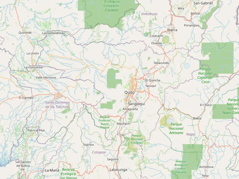 Download map of Pichincha