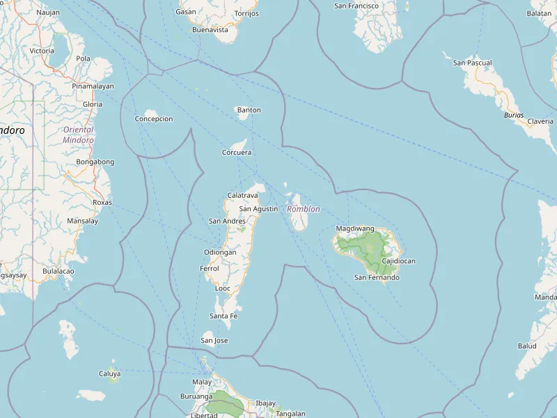 Télécharger la carte de Romblon