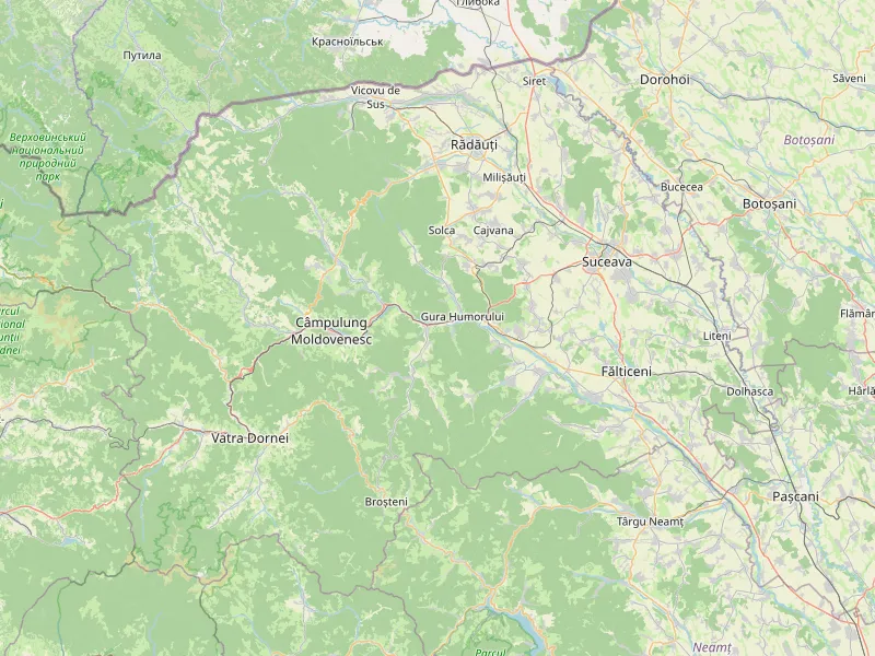 Télécharger la carte de Suceava