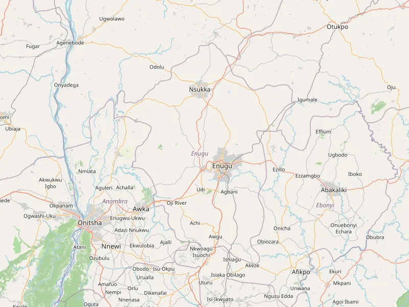 Descargar mapa de Estado de Enugu