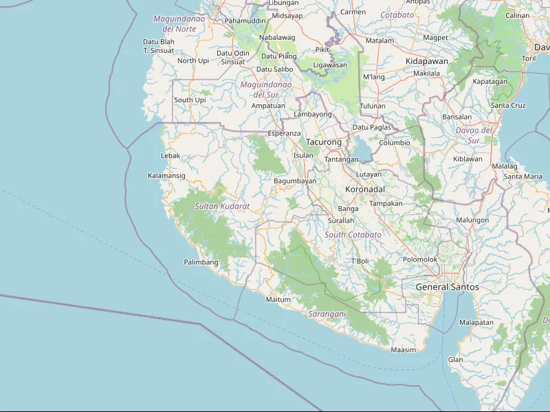 Download map of Sultan Kudarat