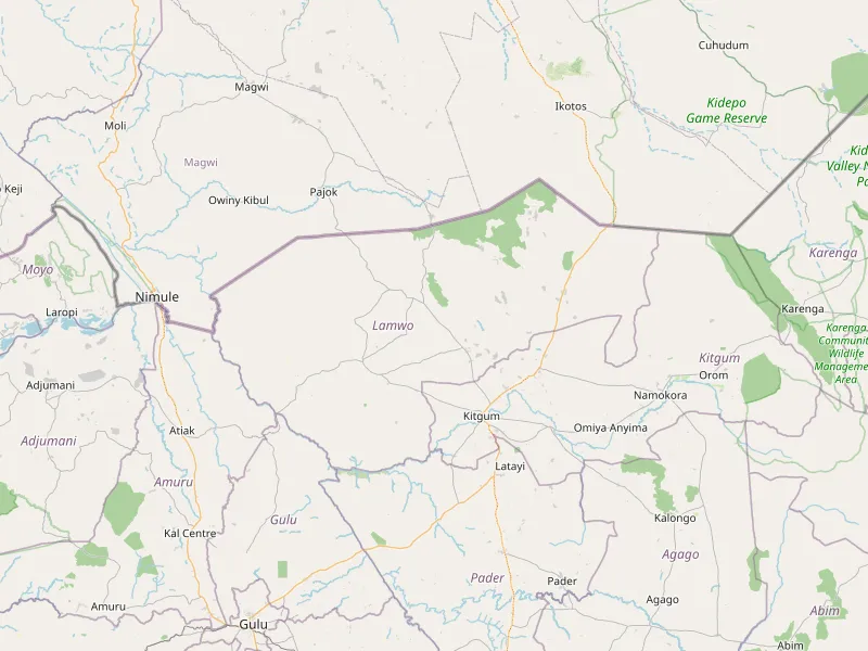 Download map of Lamwo