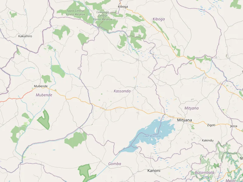 Descargar mapa de Kassanda