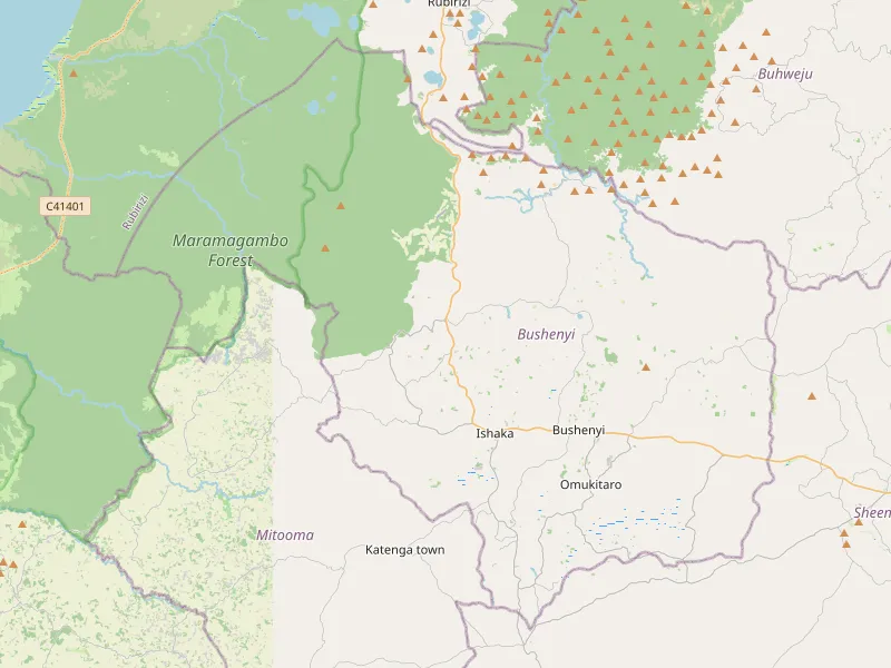 Bushenyiの地図をダウンロード