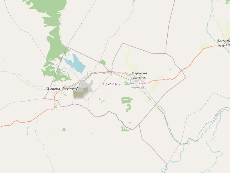 Download map of Orkhon