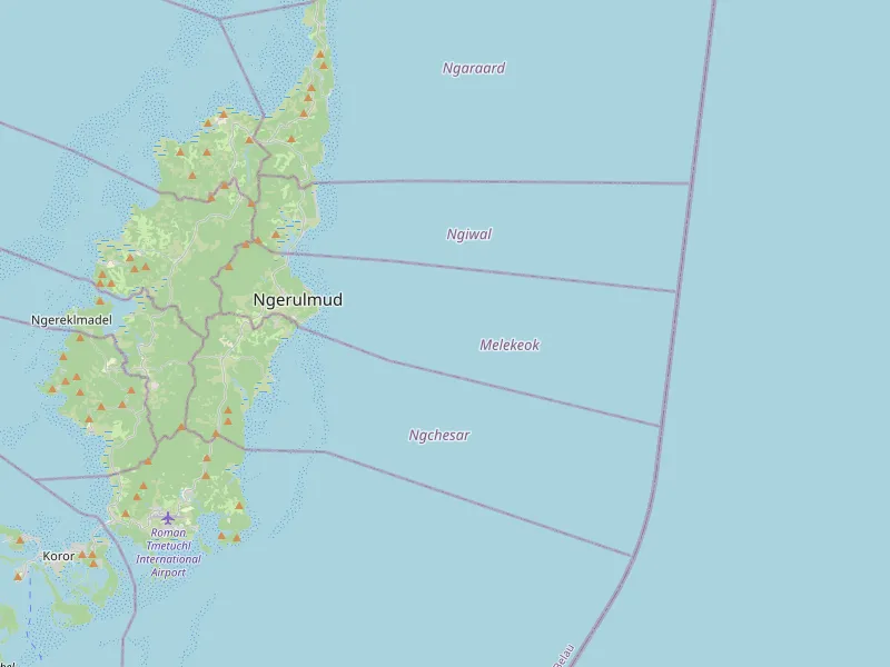 Download map of Melekeok