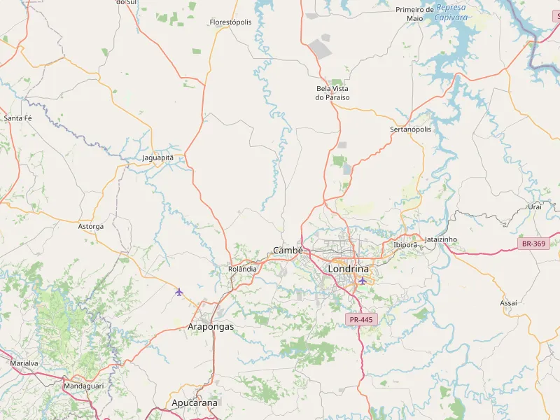 Pobierz mape Cambé