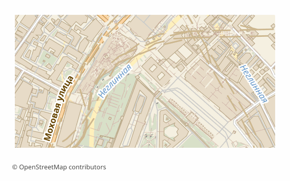 Example MIF export (central Moscow, 1x0.5 km)