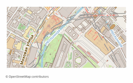 Example ROS Grid export (central Moscow, 1x0.5 km)